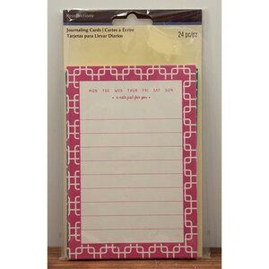 Recollections 314840 Journaling Cards 4x6 Inches 24-Pack  Assorted Designs